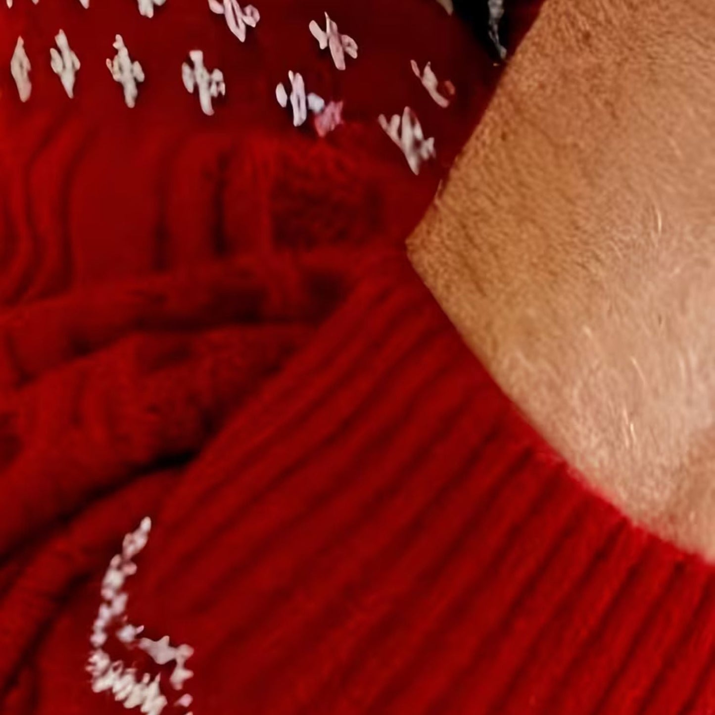 Snowman Cable Knit Christmas Jumper | Zyphhra