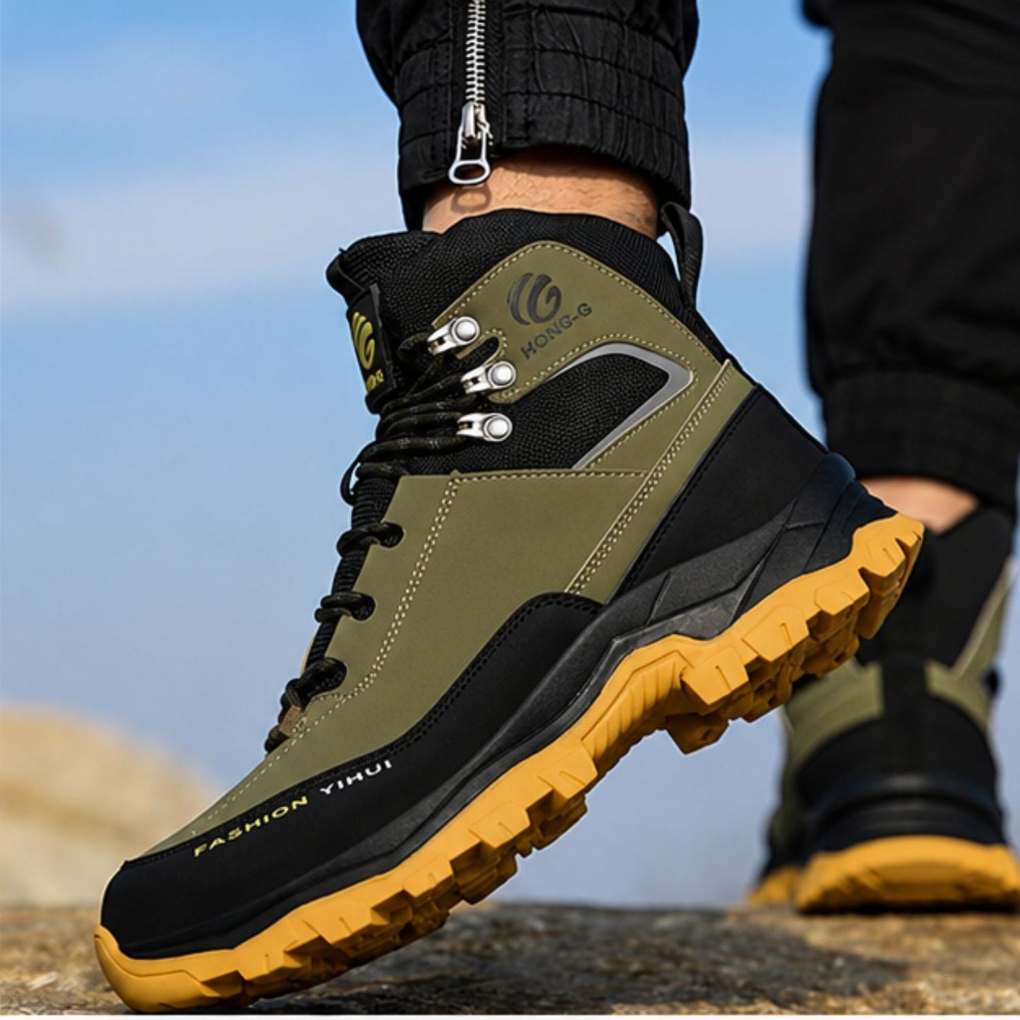 Anti-Puncture Work Boots | Zyphhra
