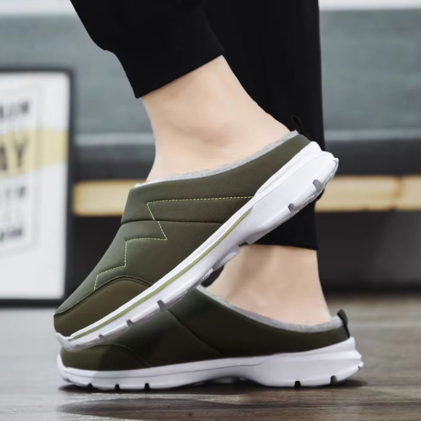Plush Lined Slip-On Slippers | Zyphhra