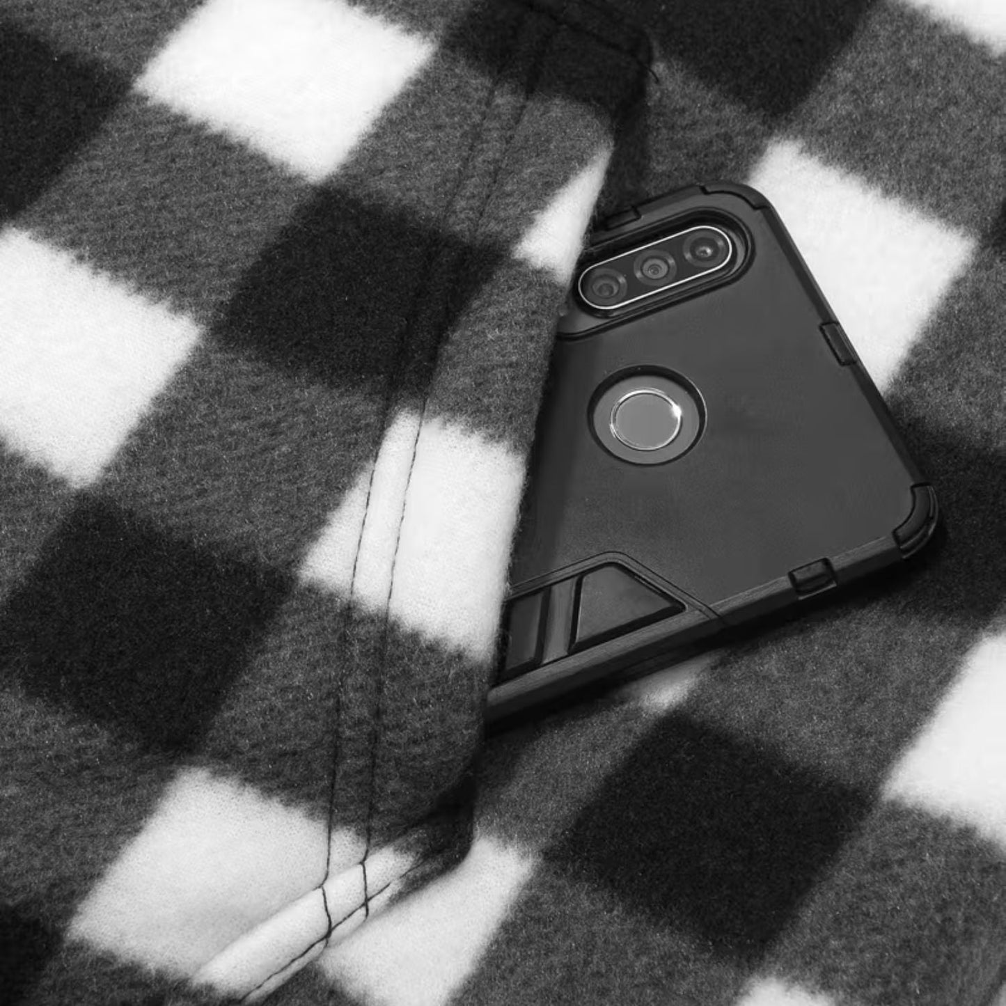 Sherpa Lined Flannel Shirt Jacket | Zyphhra