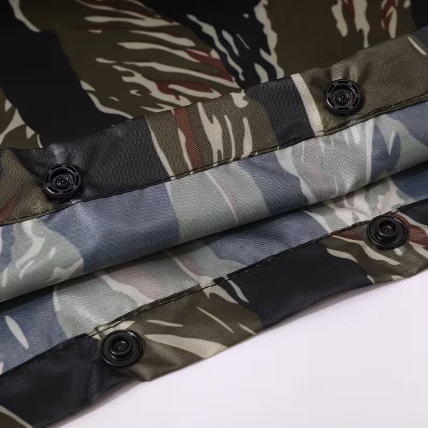 Camouflage Hooded Poncho Rain Coat | Zyphhra