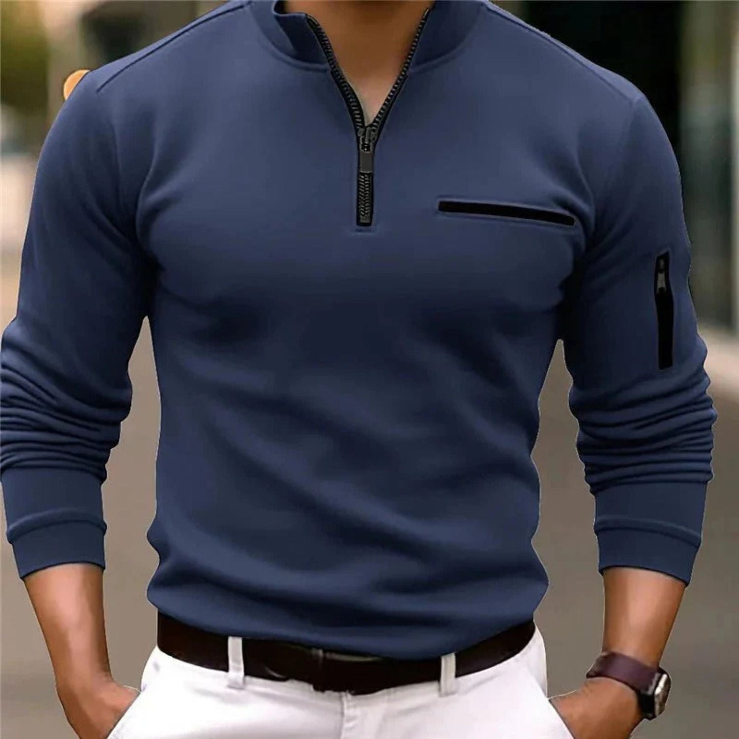 Quarter-Zip Performance Jumper | Zyphhra