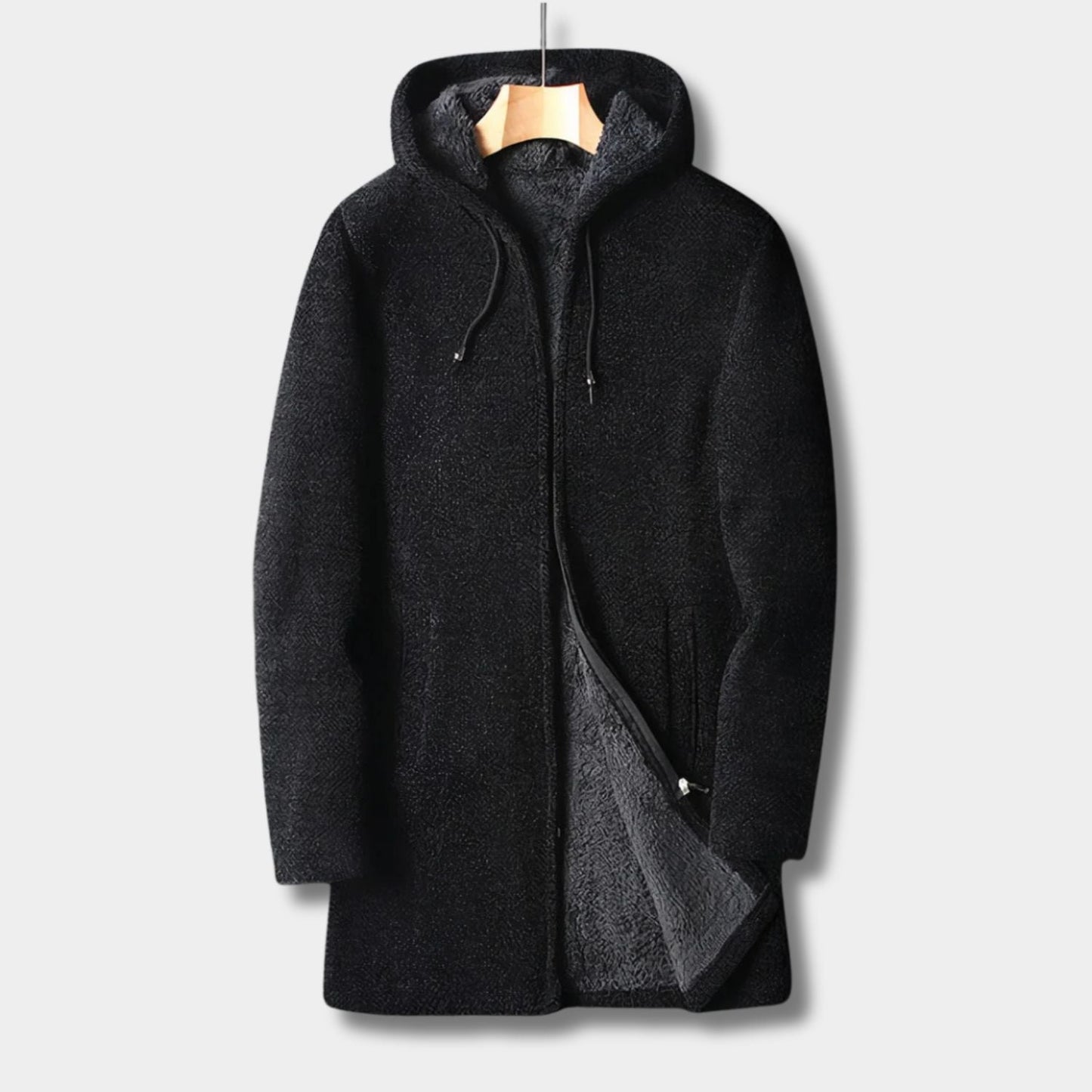 Hooded Sherpa Fleece Jacket | Zyphhra