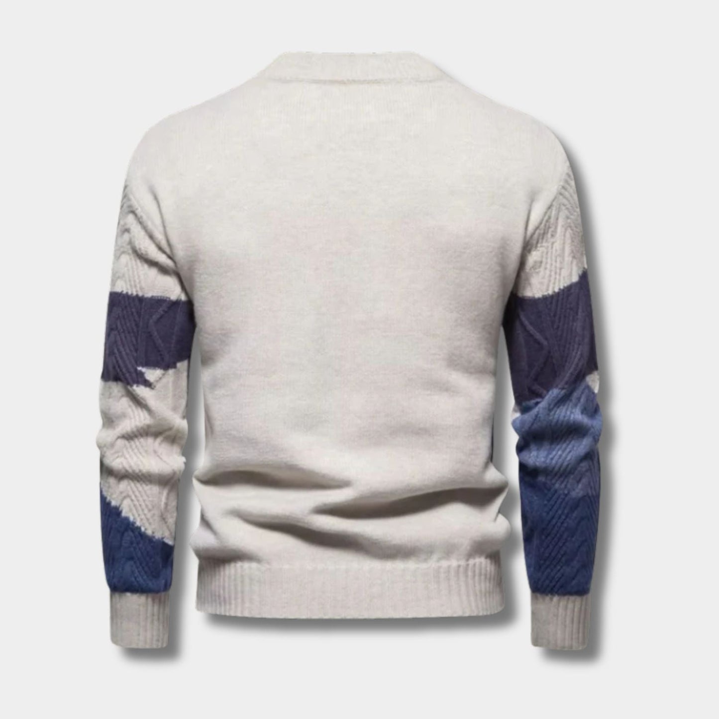 Colour Block Cable Knit Jumper | Zyphhra