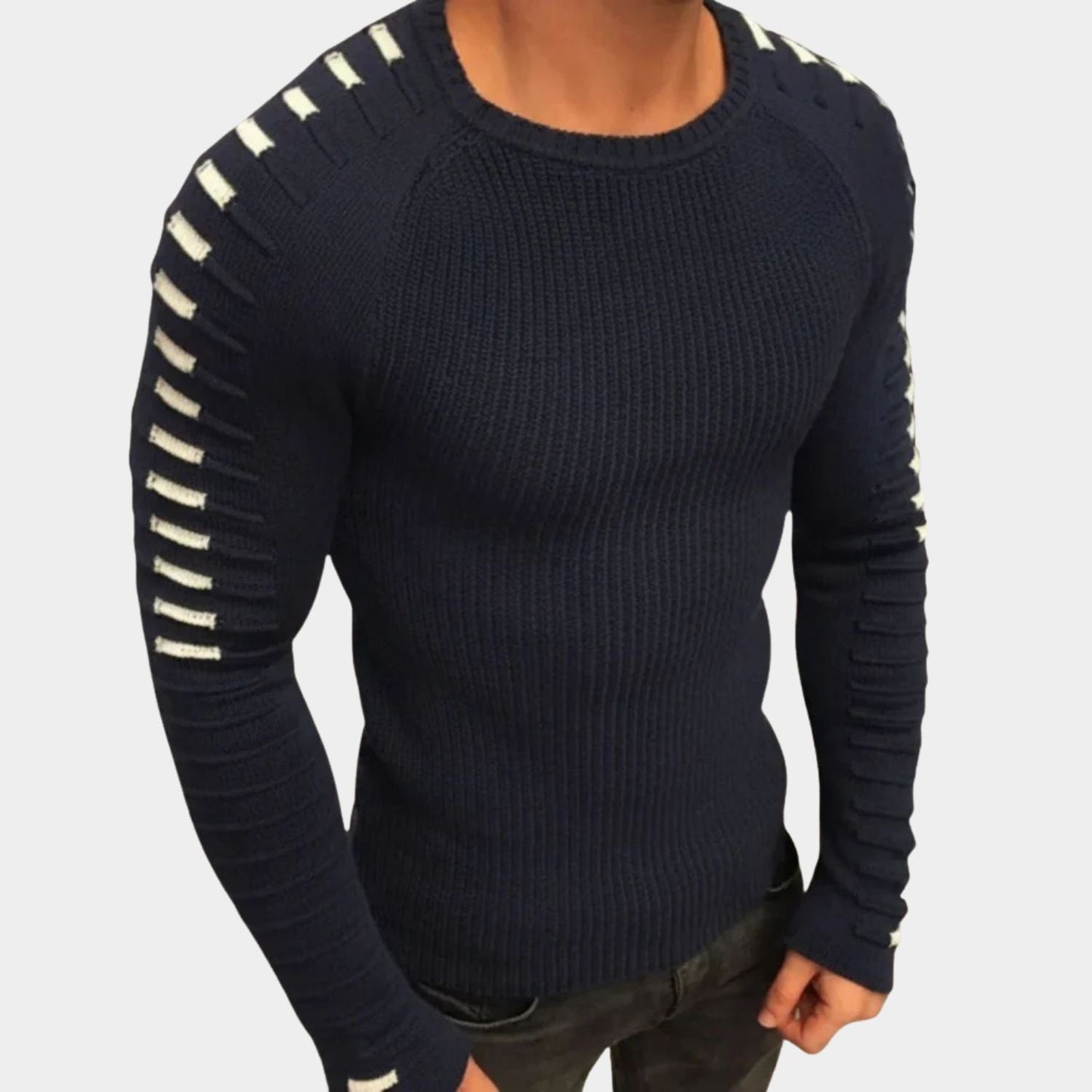 Sport Stripe Knit Jumper | Zyphhra