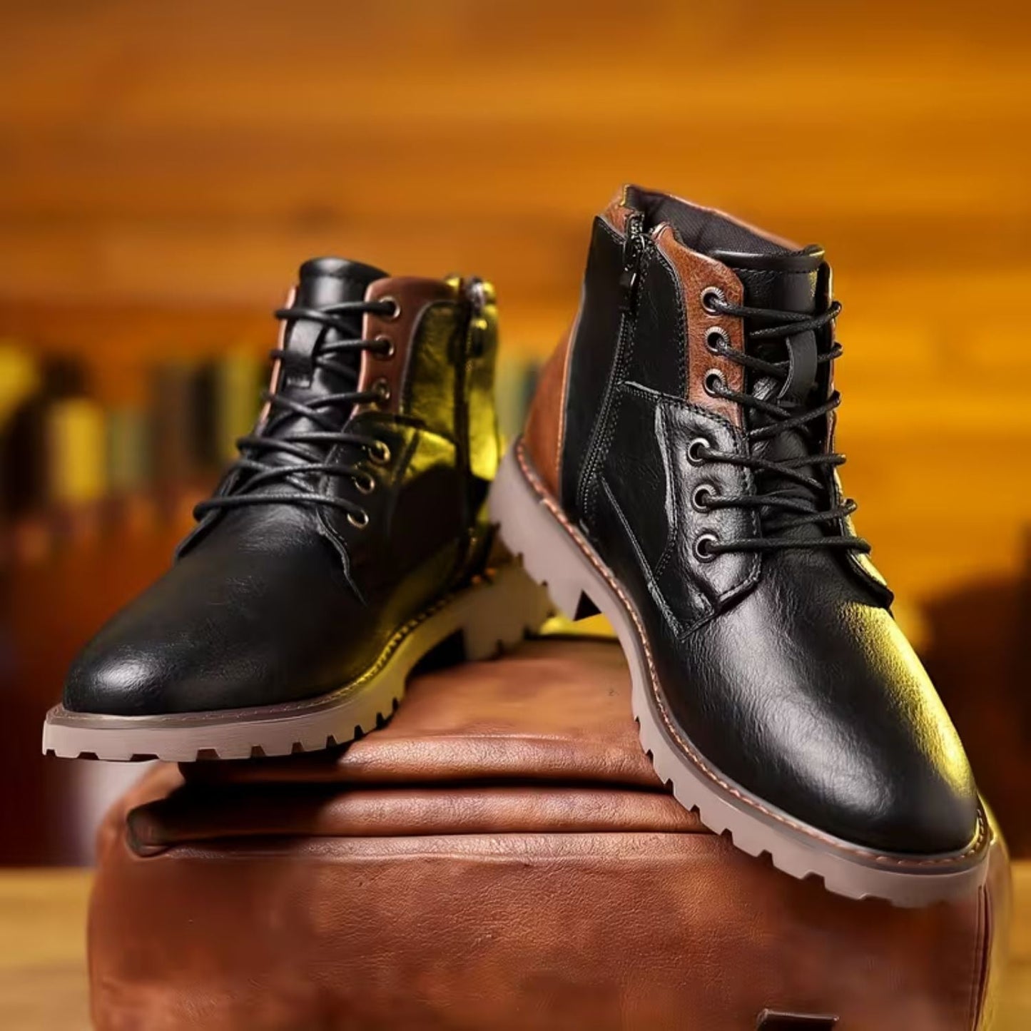 Heritage Side Zip Dress Boots | Zyphhra