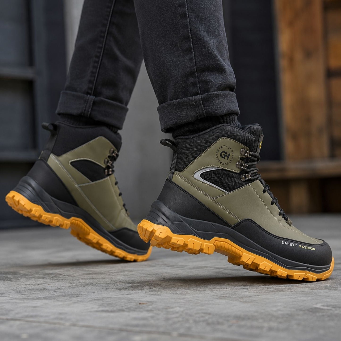 Steel Toe Work Boots | Zyphhra