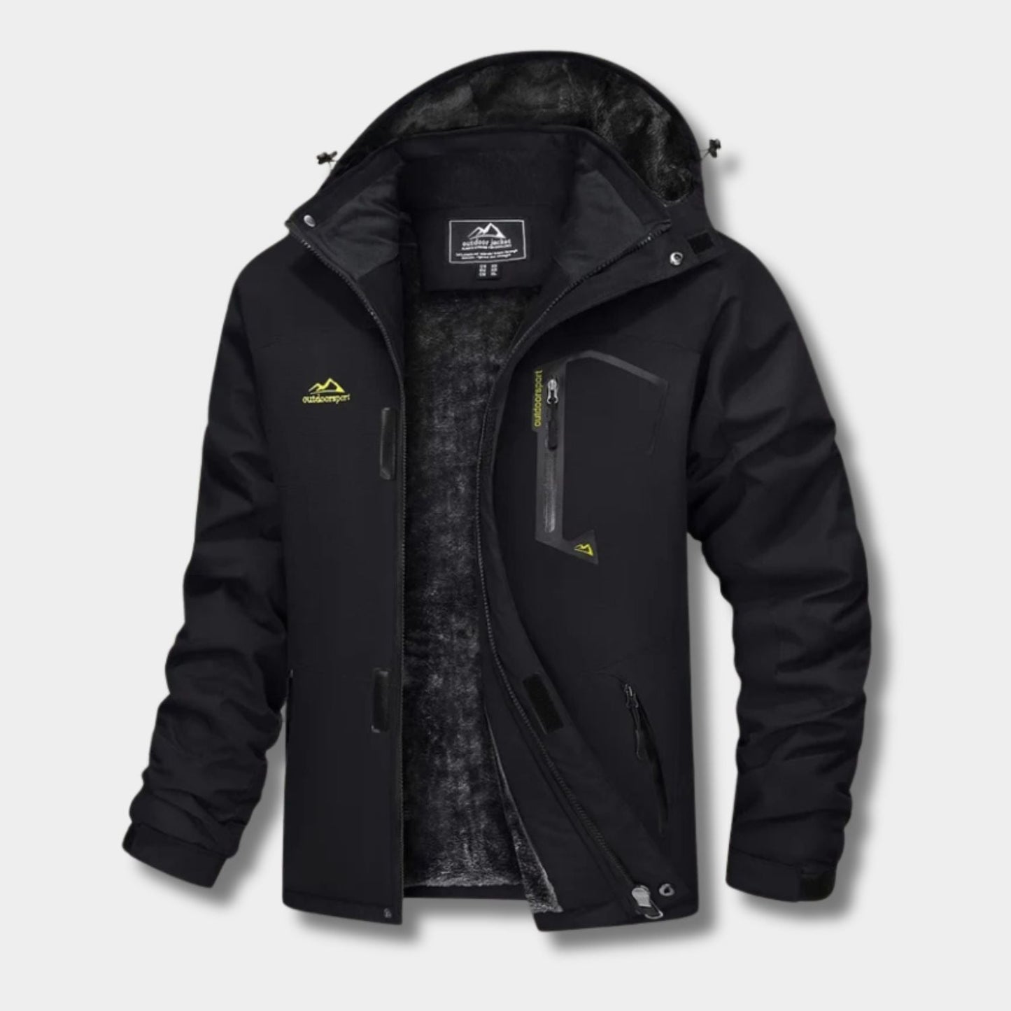 Waterproof Hooded Ski Jacket | Zyphhra