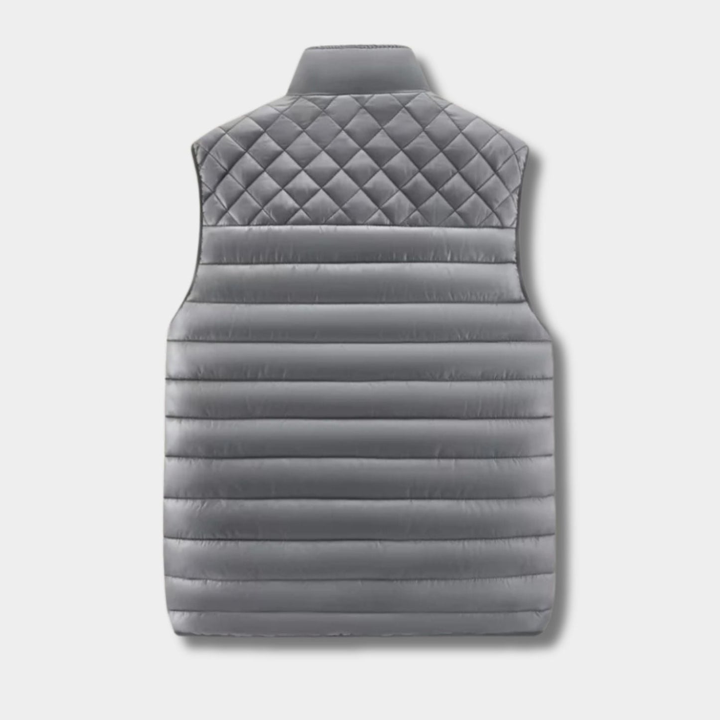 Quilted Stand Collar Puffer Gilet | Zyphhra