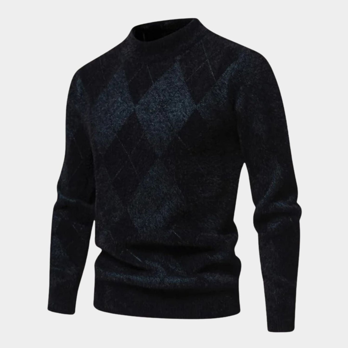 Argyle Knit Jumper | Zyphhra