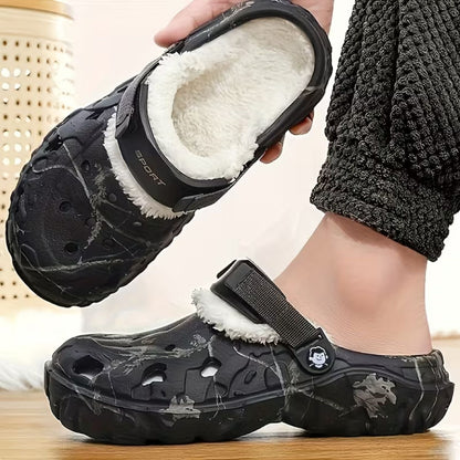 Fleece-Lined EVA Winter Slippers | Zyphhra