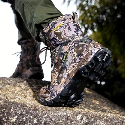 All-Terrain Camo Hunting Boots | Zyphhra