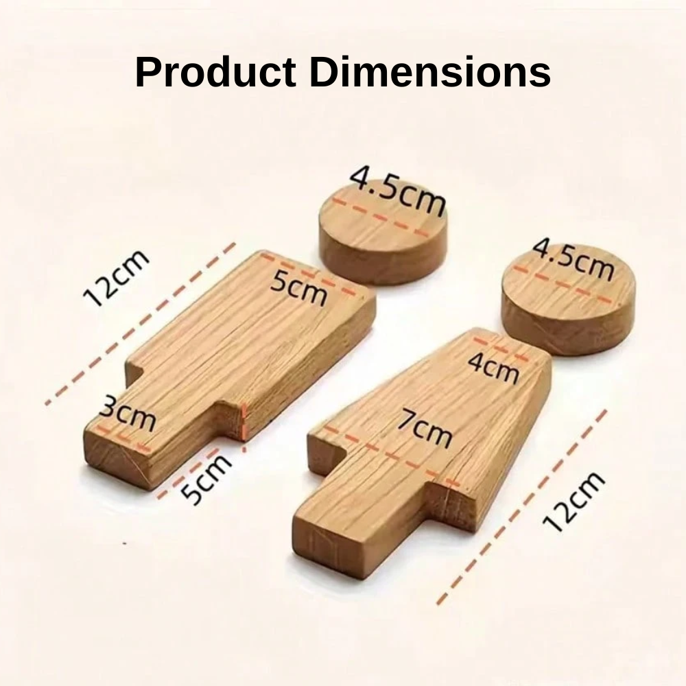 Elegant Wood Toilet Marker | Zyphhra