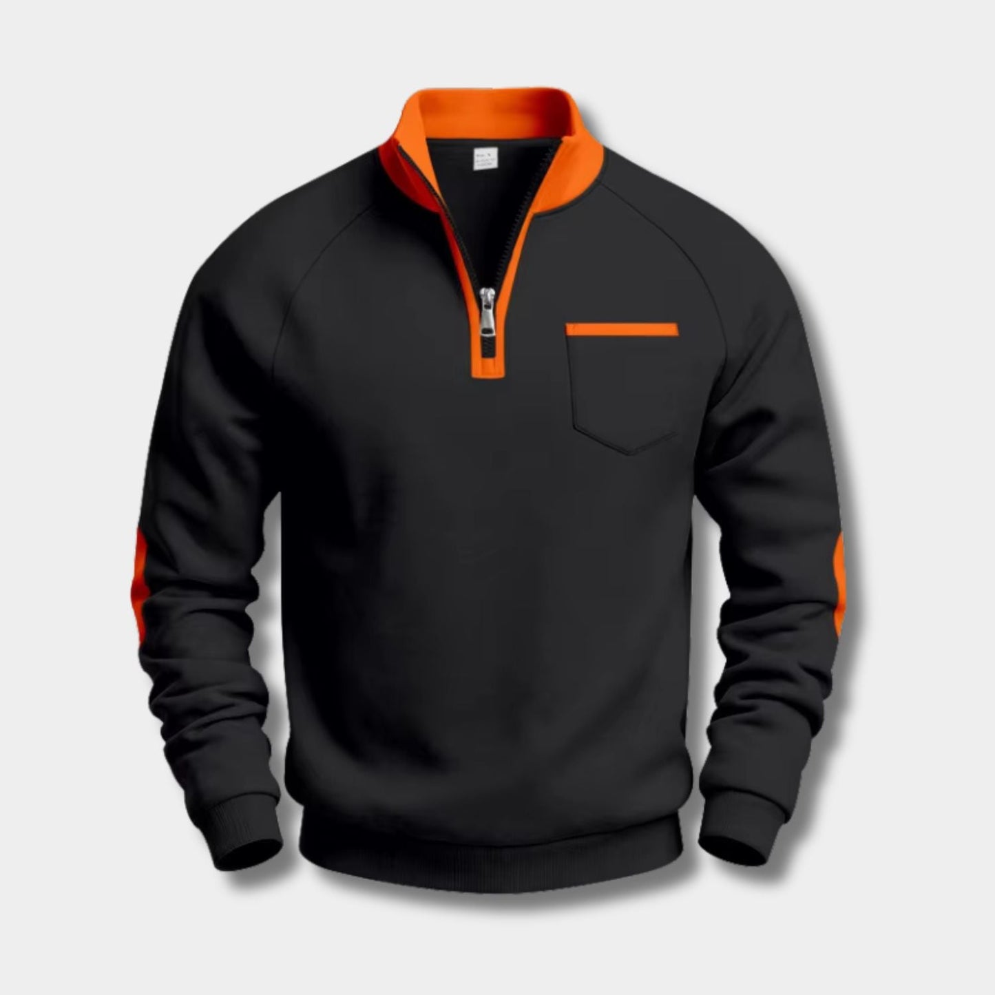Fleece Pocket Pullover Quarter-Zip | Zyphhra