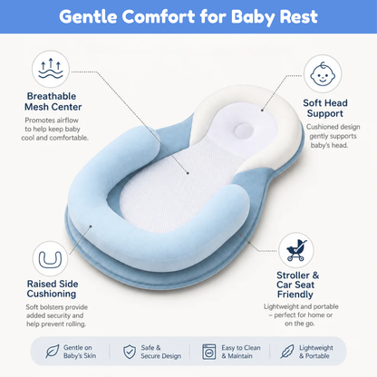 Infant Upper-Body Comfort Travel Cushion | Zyphhra