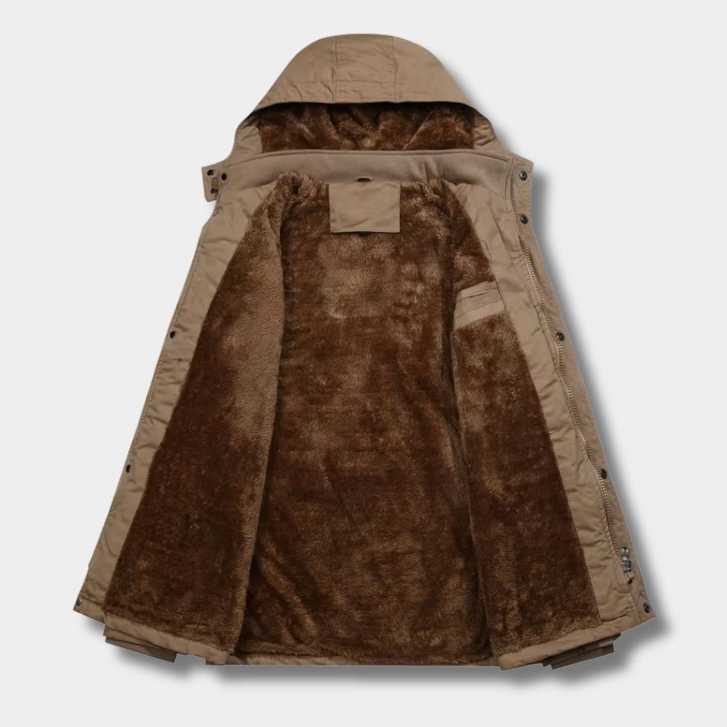 Multi-Pocket Military Winter Jacket | Zyphhra