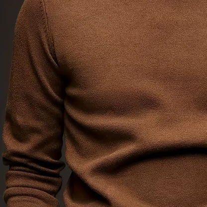 Solid High Neck Roll Neck | Zyphhra