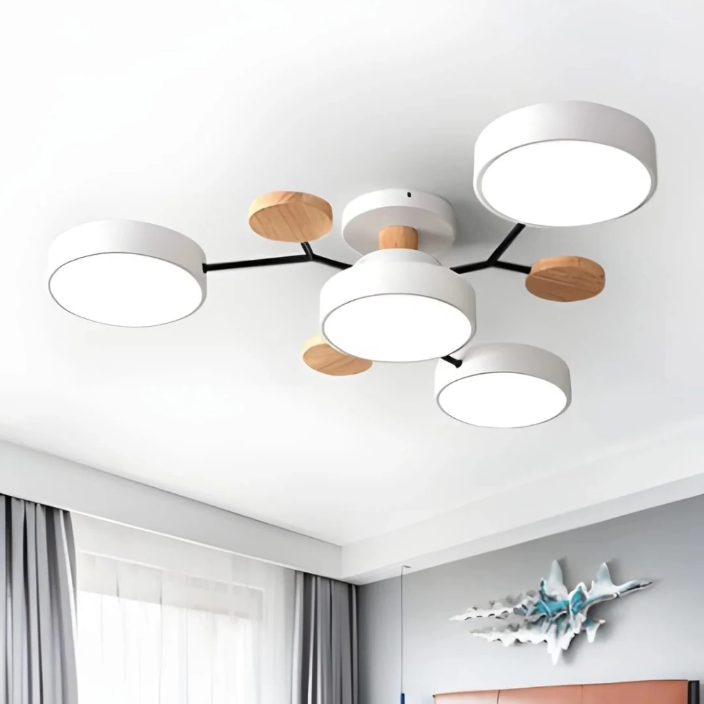 Sleek Circular LED Ceiling Fixture | Zyphhra
