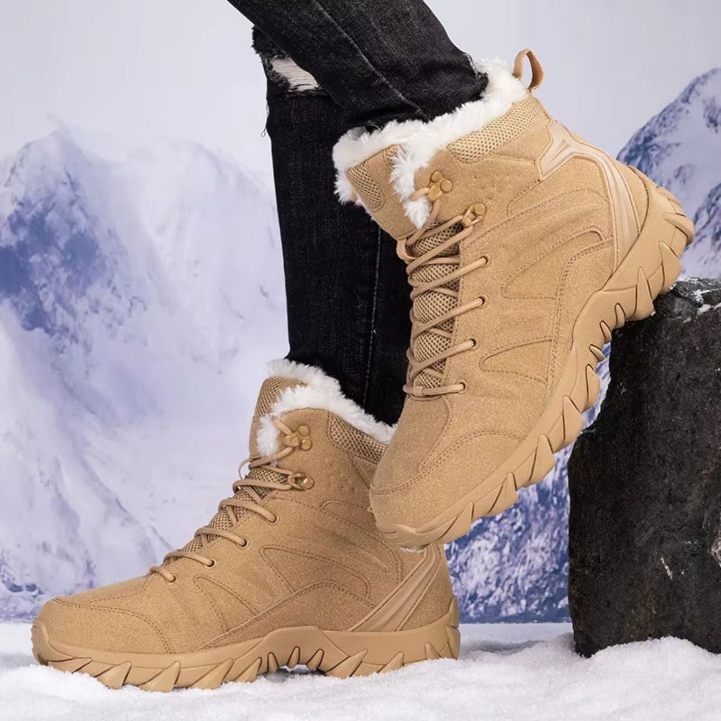 Insulated Waterproof Winter Snow Boots | Zyphhra