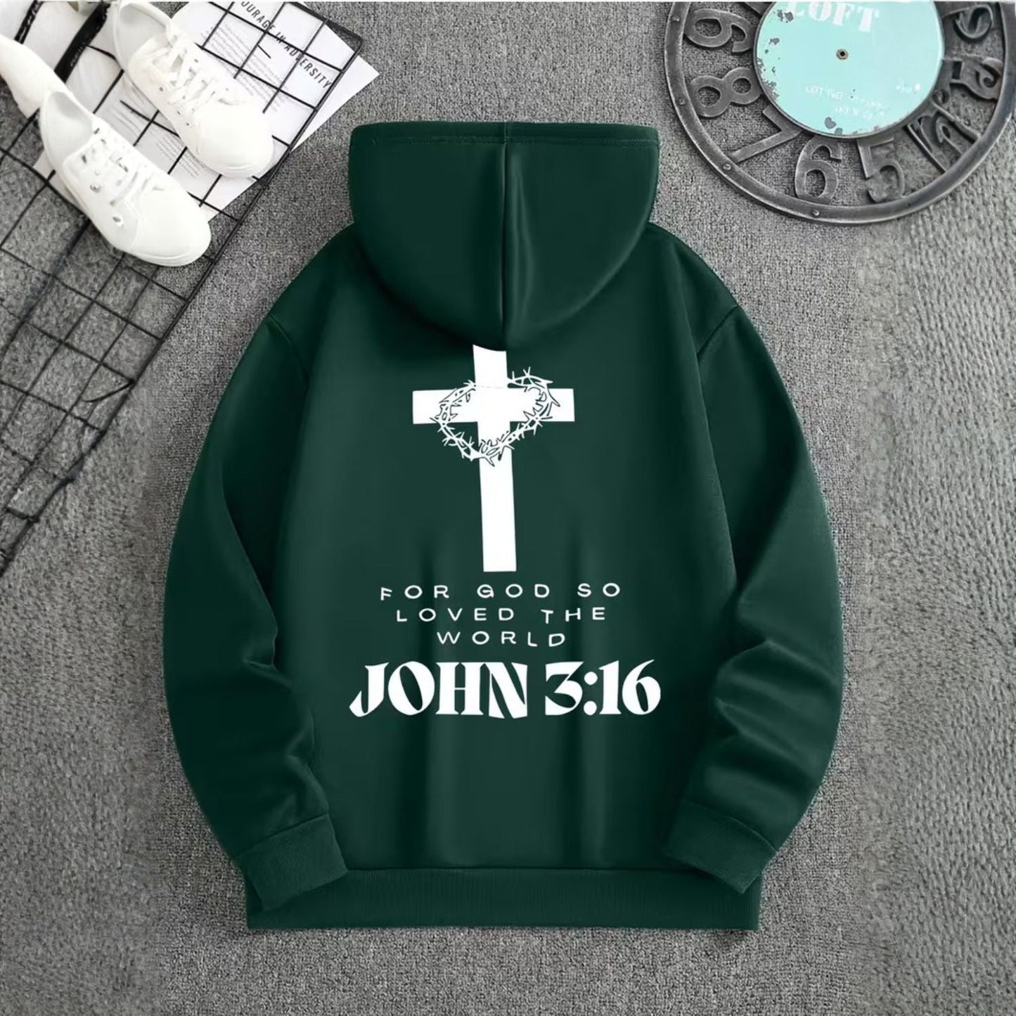 Faith Graphic Pullover Hoodie | Zyphhra