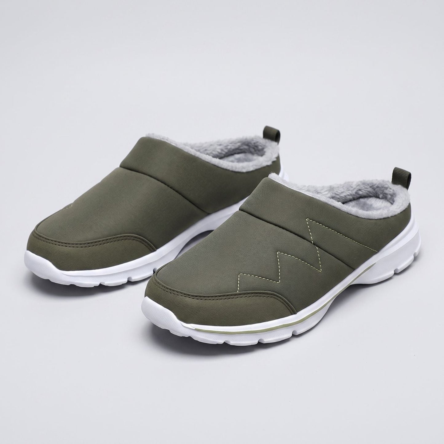 Plush Lined Slip-On Slippers | Zyphhra