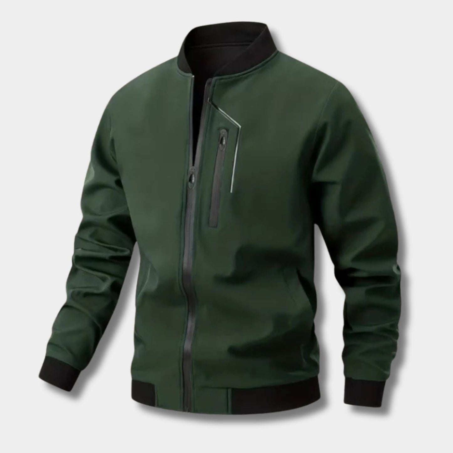 Minimalist Utility Bomber Jacket | Zyphhra
