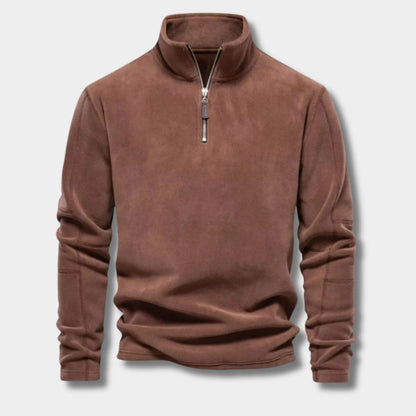 Quarter-Zip Fleece Pullover | Zyphhra