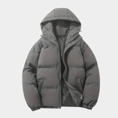 Hooded Winter Puffer Jacket | Zyphhra
