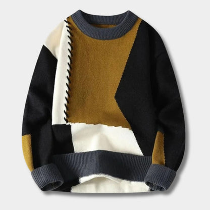 Distressed Knit Crew Neck Jumper | Zyphhra