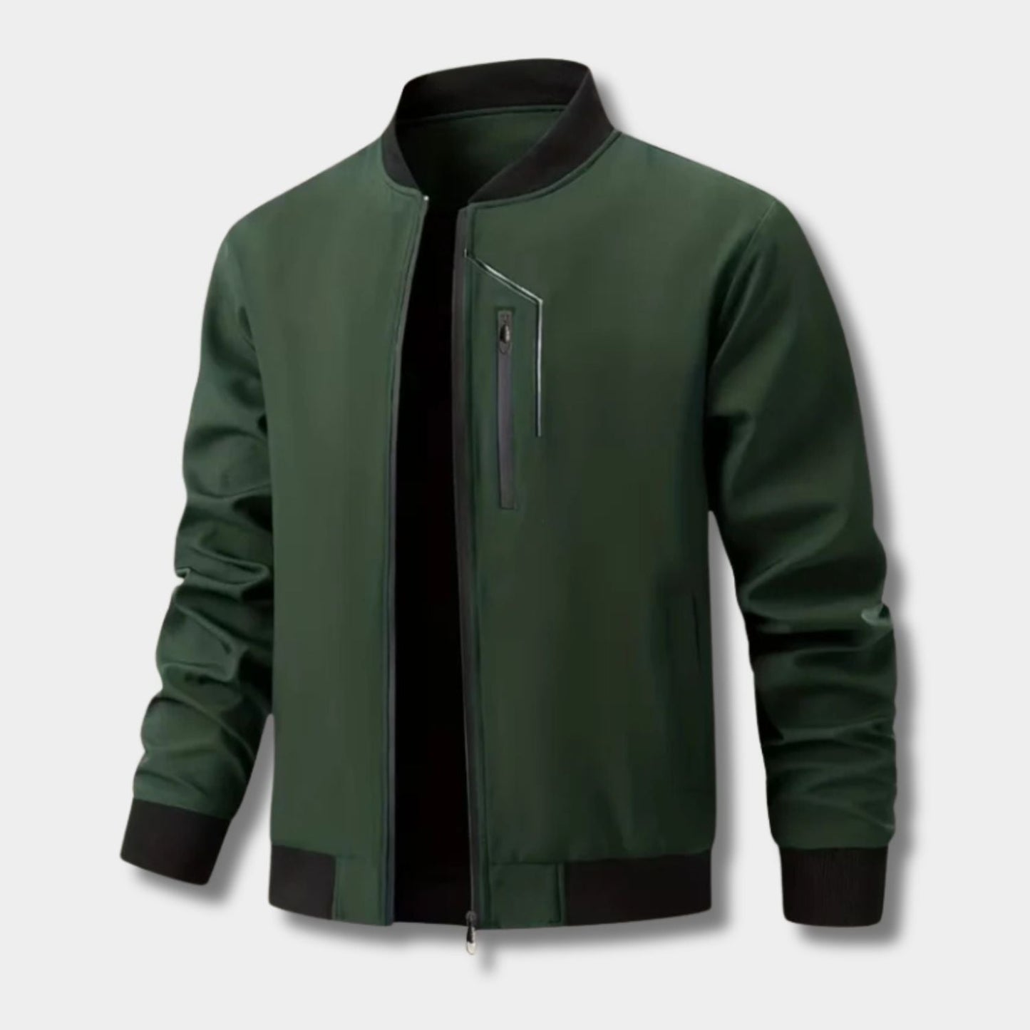 Minimalist Utility Bomber Jacket | Zyphhra
