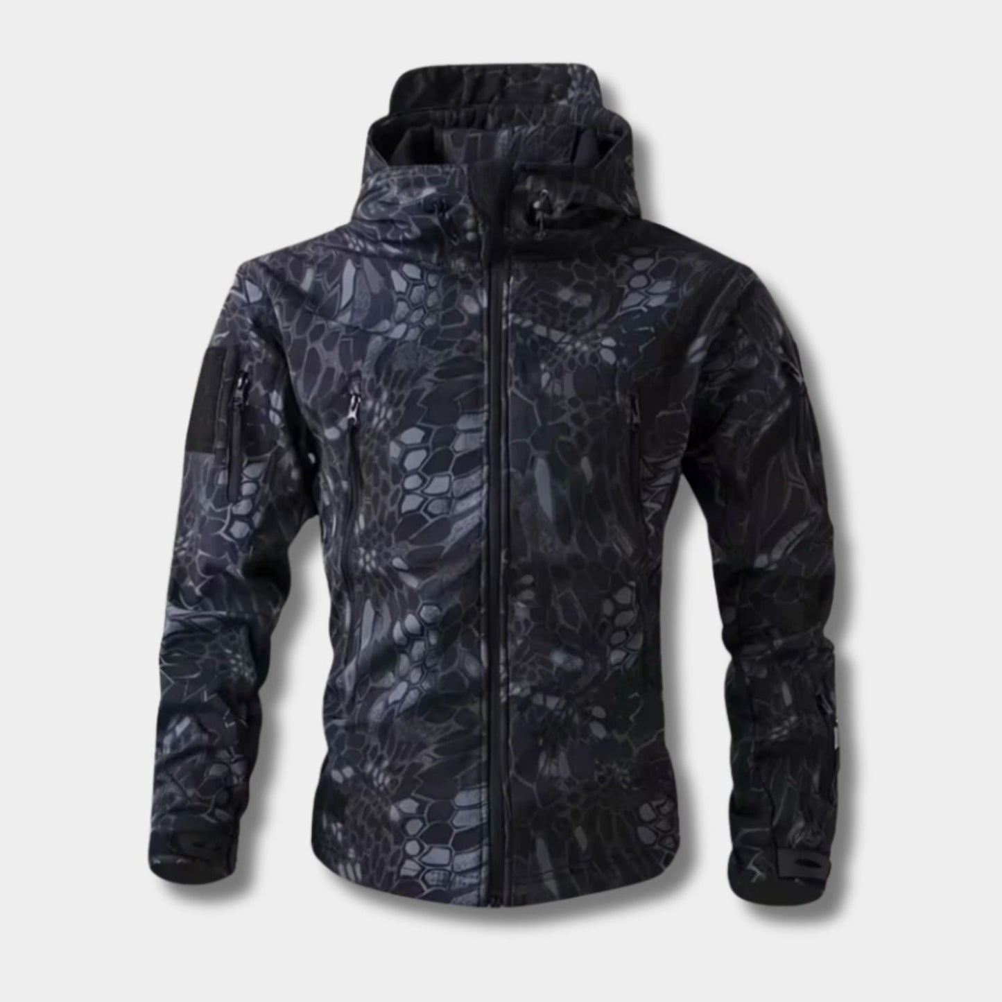 Camouflage Hooded Ski Jacket | Zyphhra