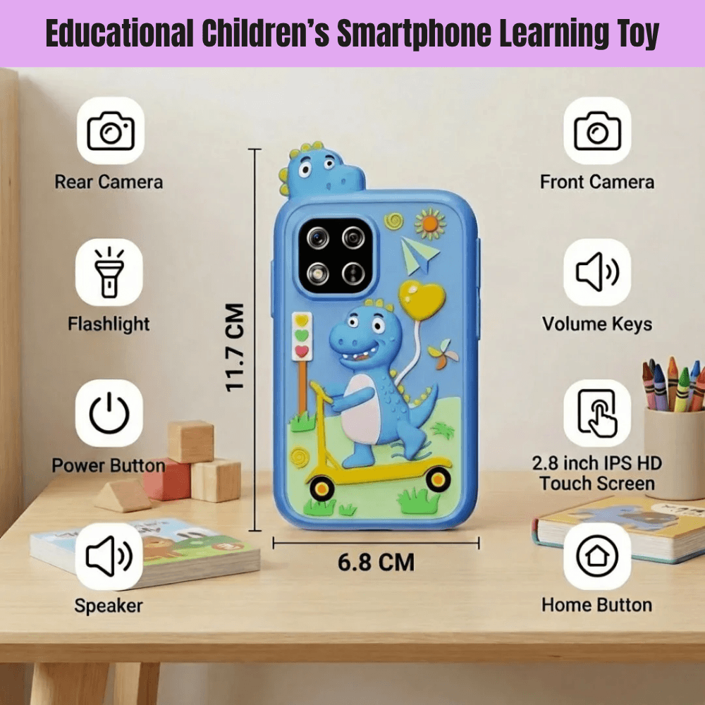 Toddler Learning Smartphone Toy | Zyphhra