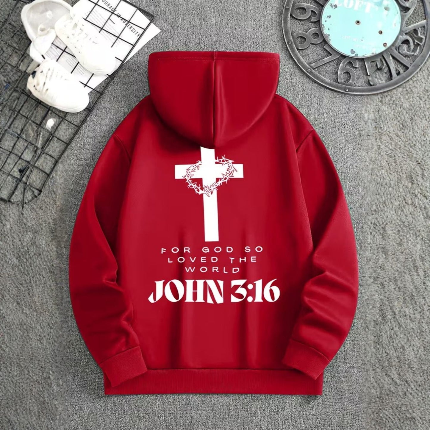 Faith Graphic Pullover Hoodie | Zyphhra