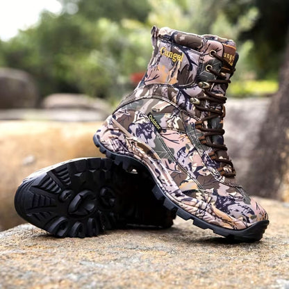All-Terrain Camo Hunting Boots | Zyphhra