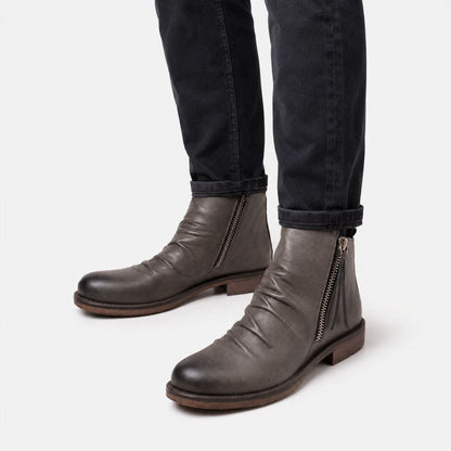 Vintage Side Zip Dress Boots | Zyphhra