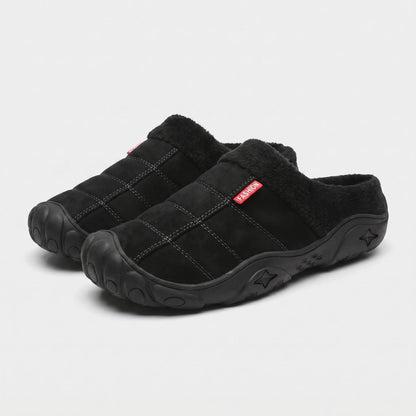 Quilted Plush Slip-On Slippers | Zyphhra