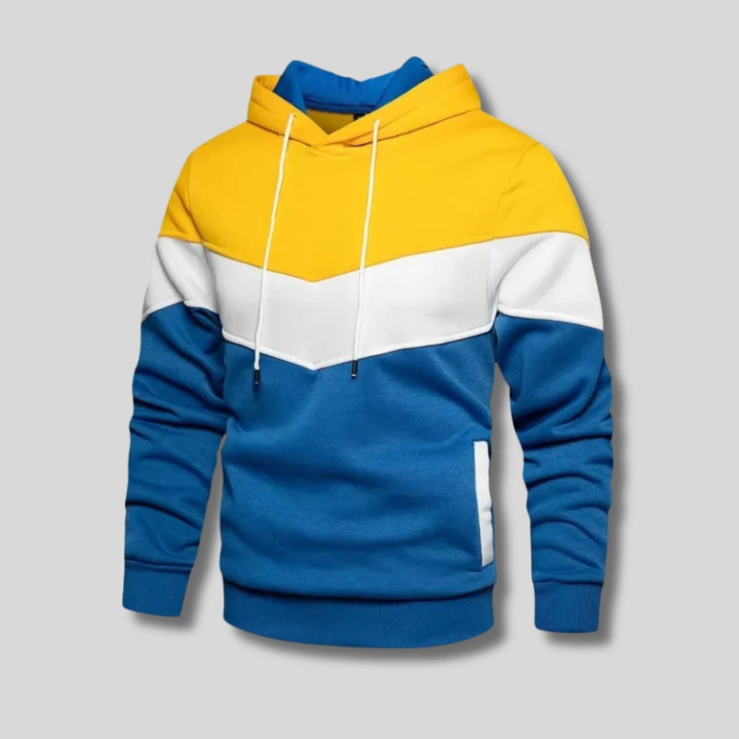 Colour Block Pullover Hoodie | Zyphhra
