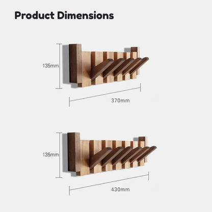 Elegant Wooden Piano Coat Hanger | Zyphhra