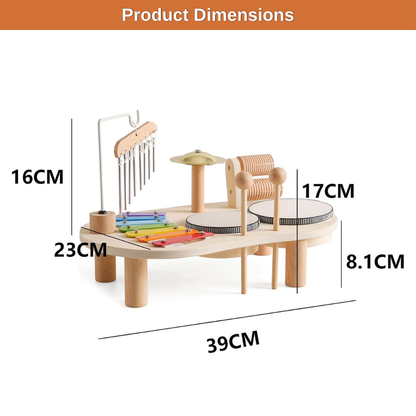 Toddler Rhythm & Musical Instrument Set | Zyphhra