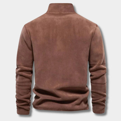 Quarter-Zip Fleece Pullover | Zyphhra