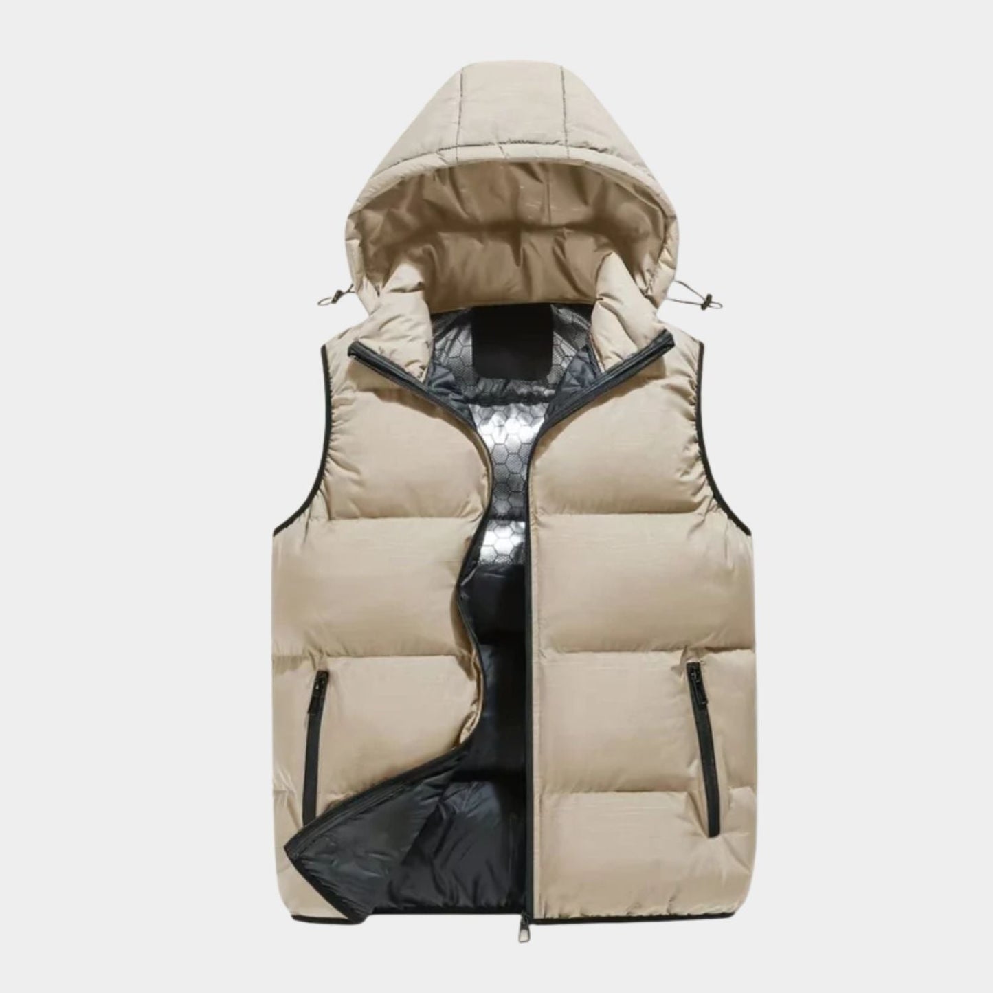 Heavyweight Hooded Puffer Gilet | Zyphhra