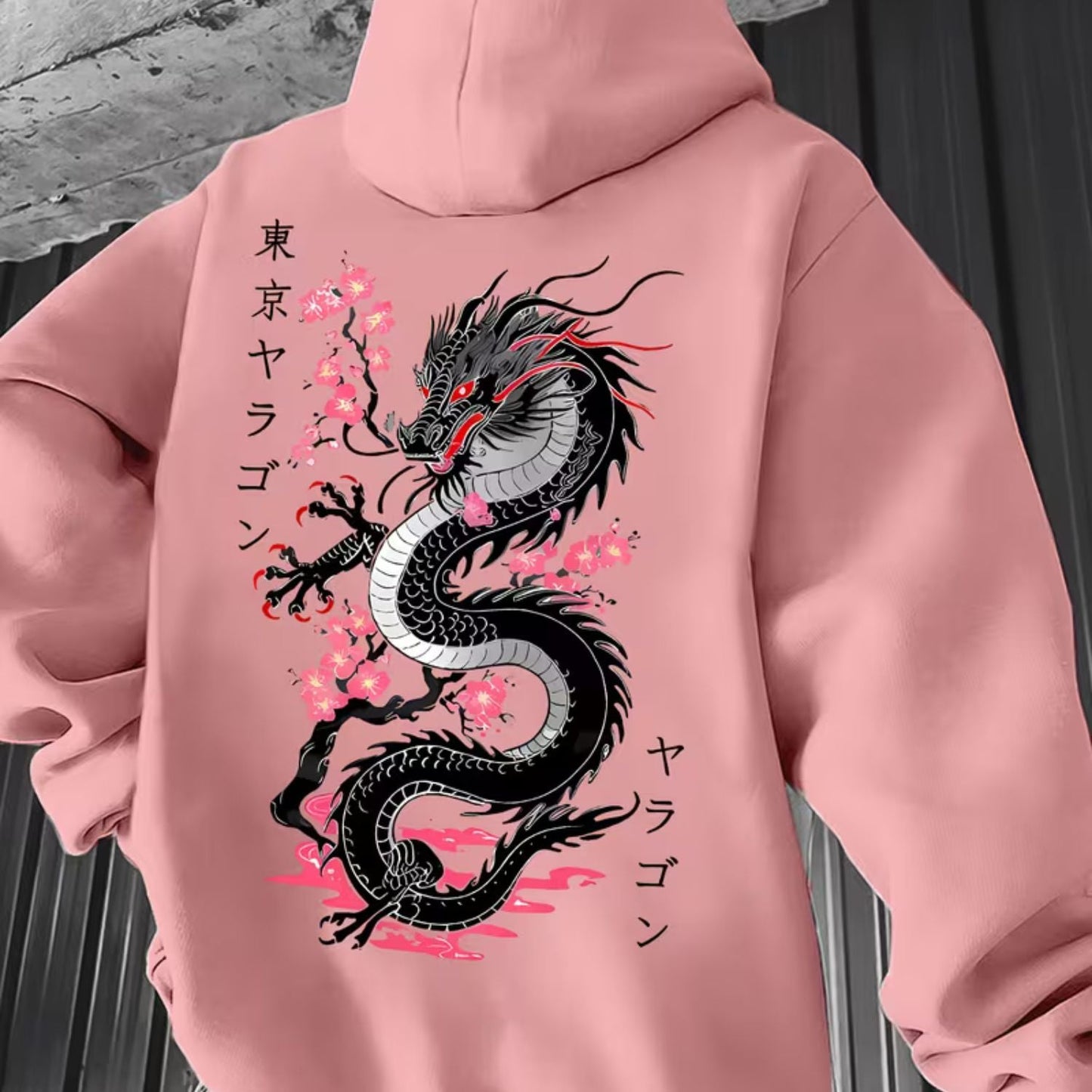 Japanese Dragon Graphic Hoodie | Zyphhra