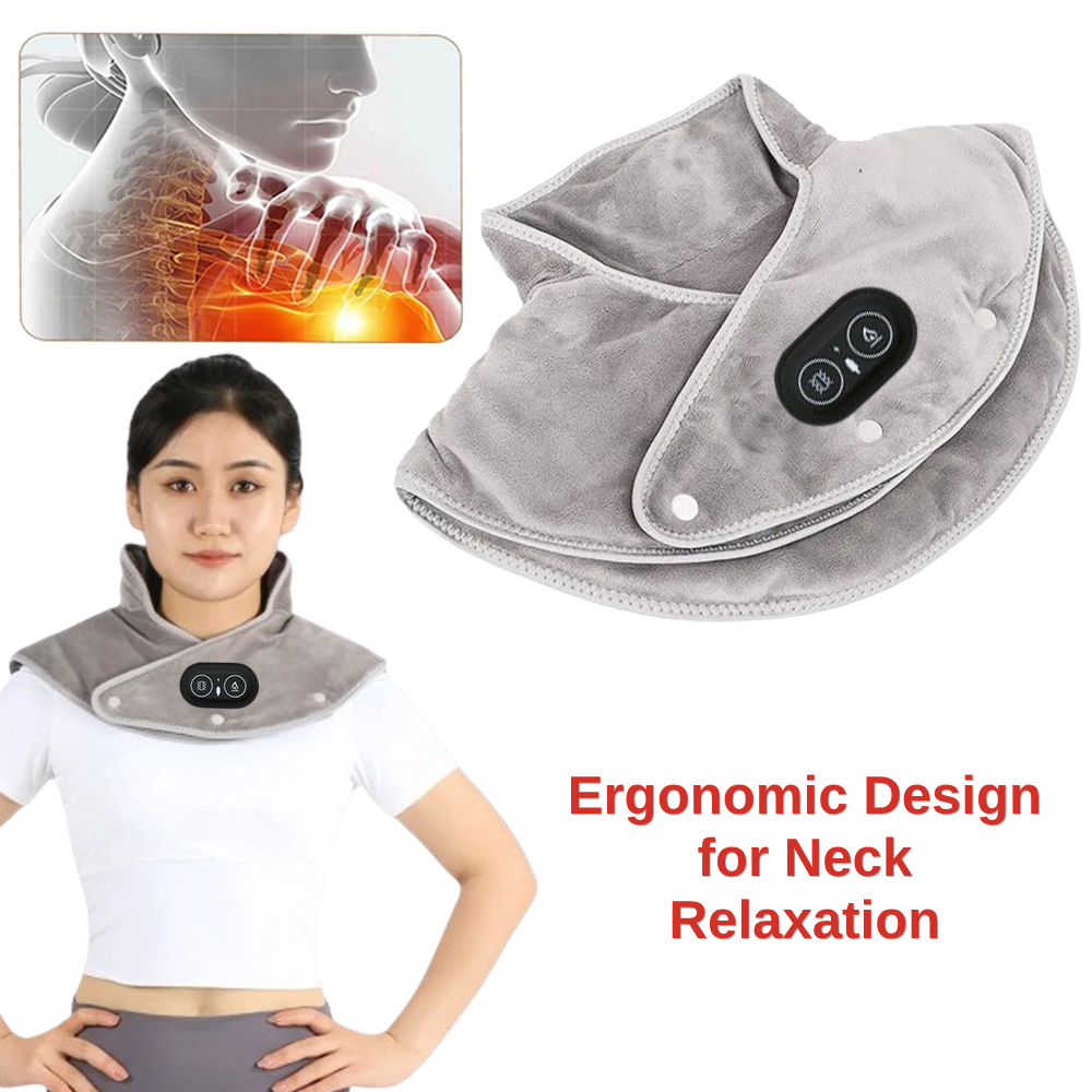 Portable Vibration Heating Massage Pad | Zyphhra