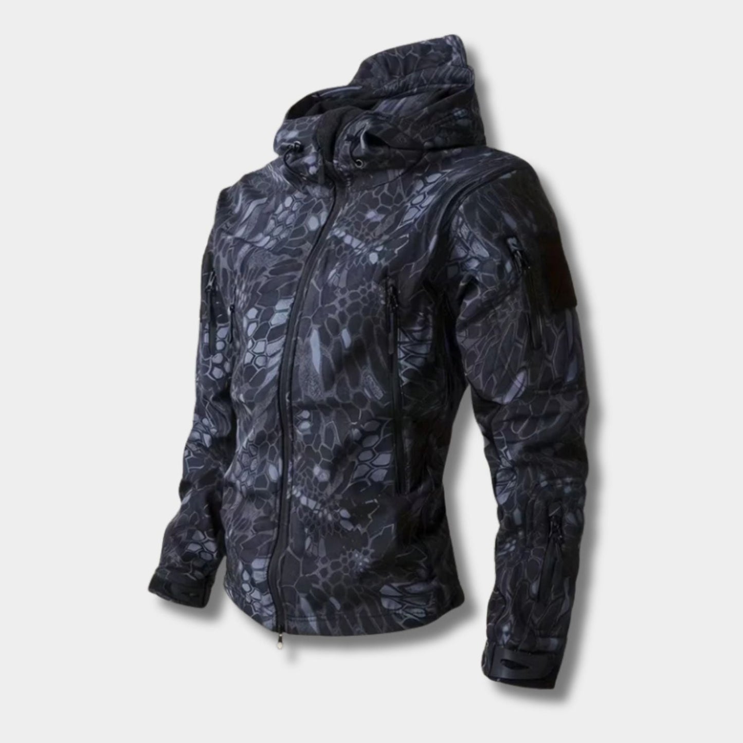 Camouflage Hooded Ski Jacket | Zyphhra