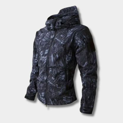 Camouflage Hooded Ski Jacket | Zyphhra