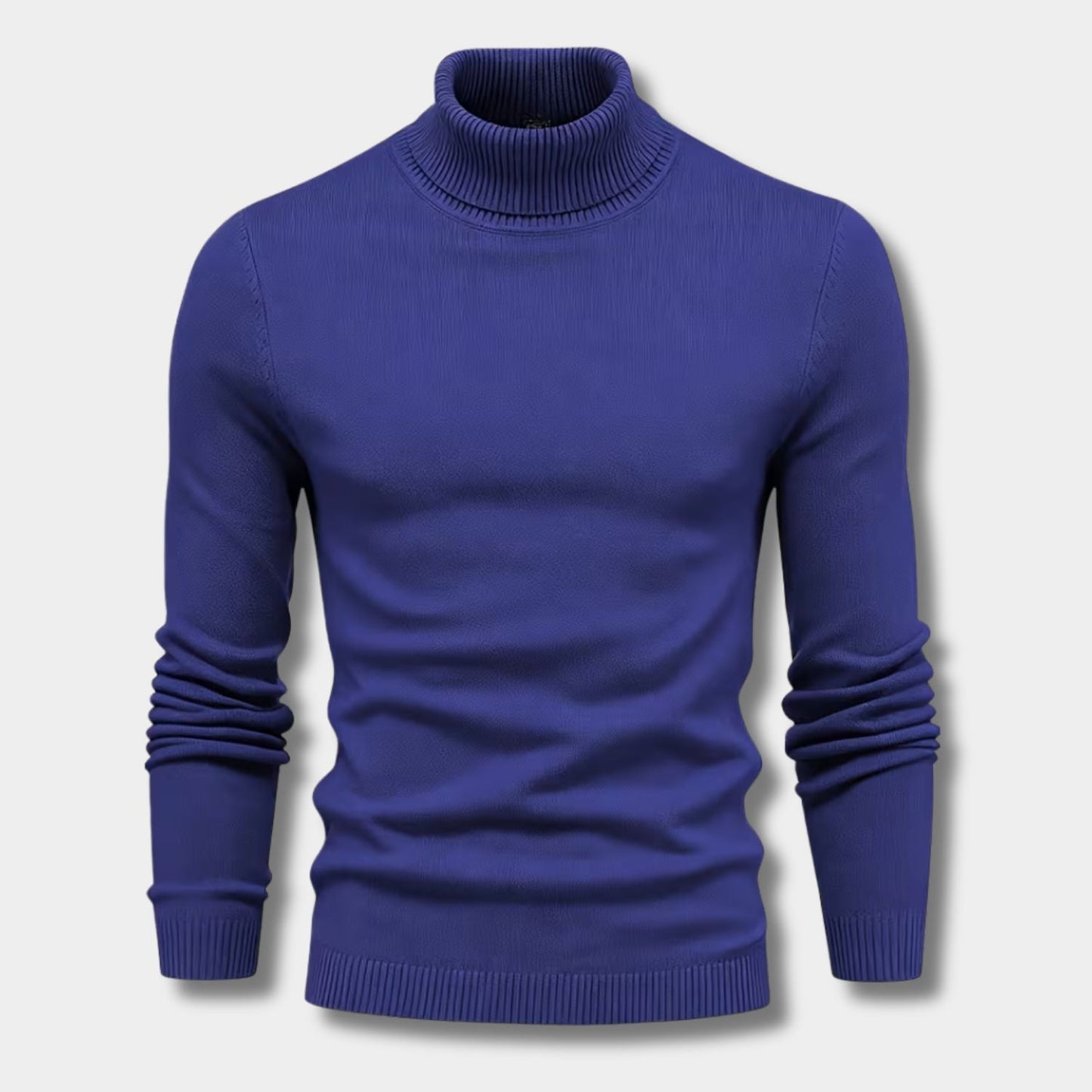 Solid High Neck Roll Neck | Zyphhra