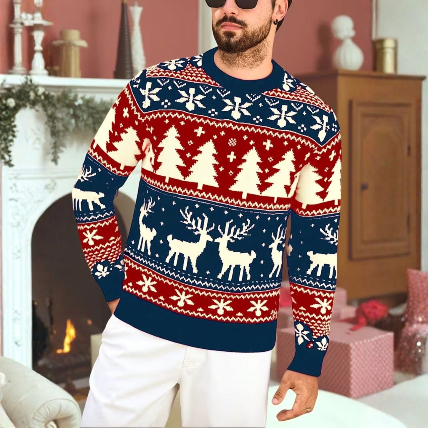 Reindeer Christmas Jumper | Zyphhra