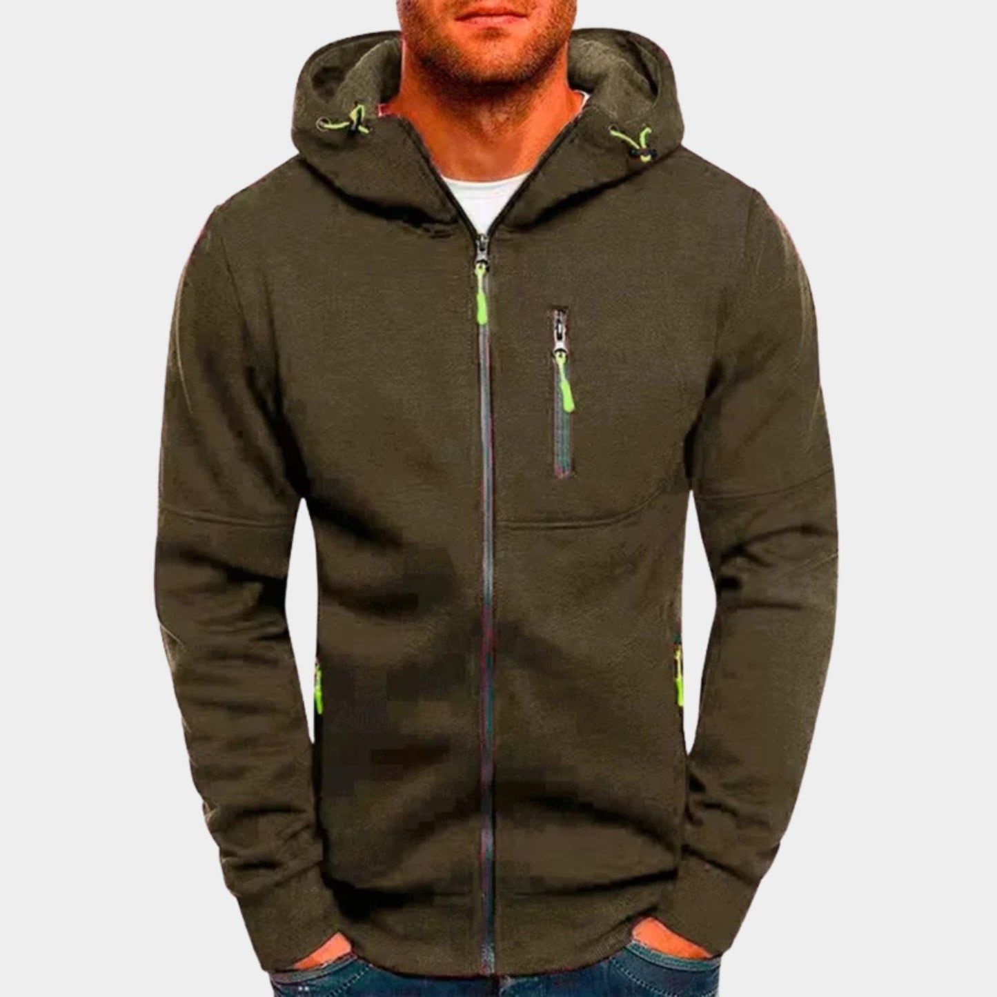 Full Zip Utility Hoodie | Zyphhra