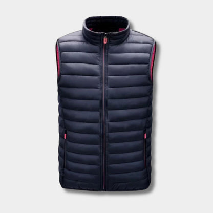 Lightweight Zip Puffer Gilet | Zyphhra