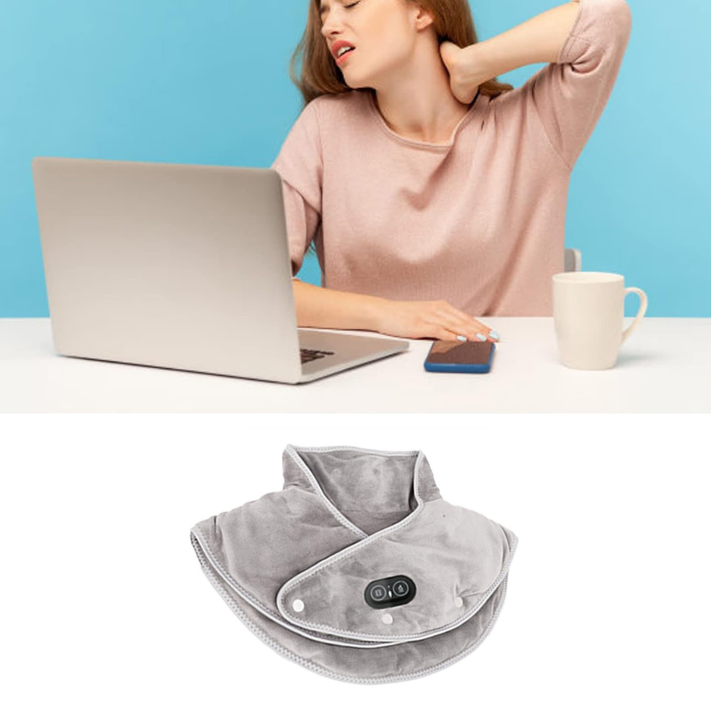 Portable Vibration Heating Massage Pad | Zyphhra